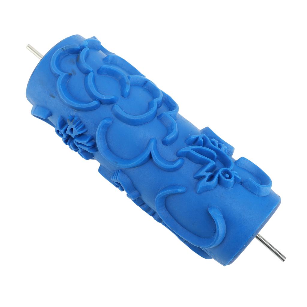 Texture Roller Tool Washable Reusable Rubber Decorative Art Texture Roller Sleeve for Painting 101Y