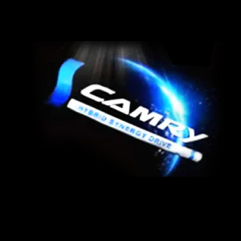2Pcs For Toyota Camry 2006--2021 Door Welcome Light Plug Play Logo HD Projection Super Bright Personalized patterns
