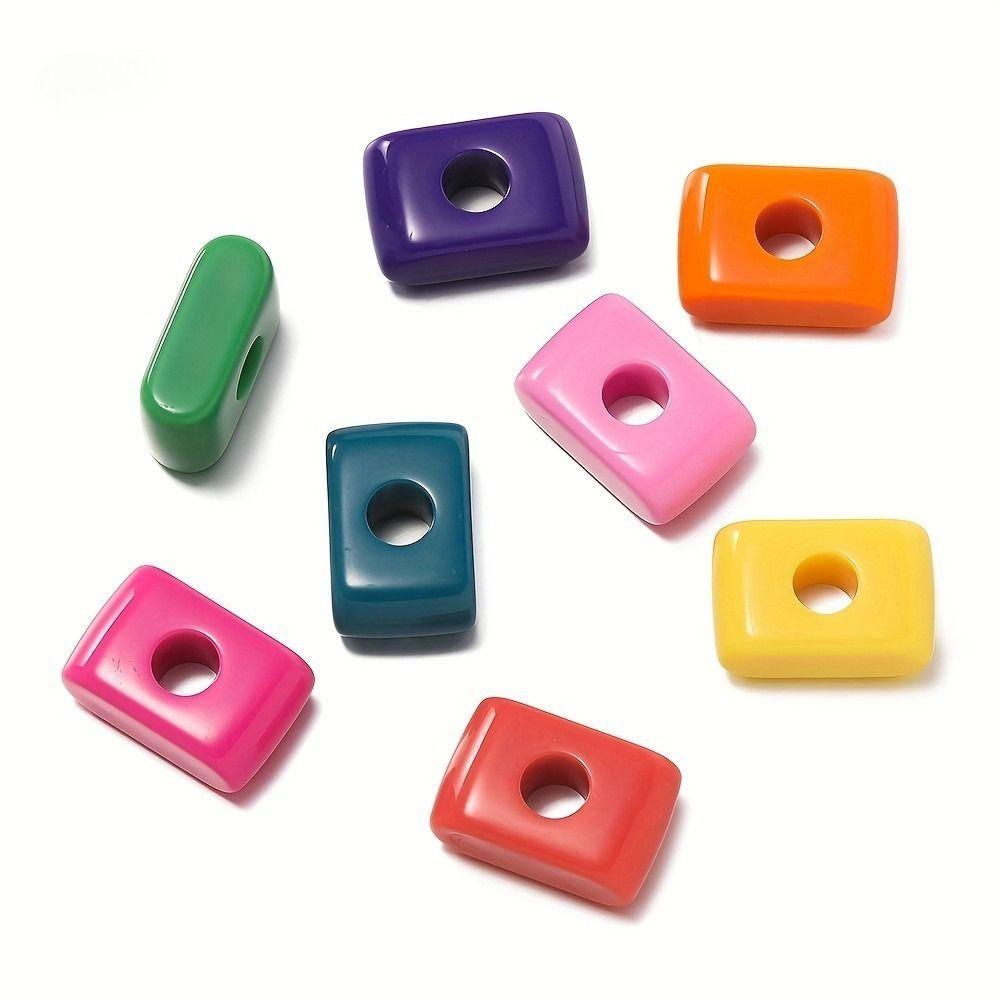 50Pcs Y2K Letter Pendant Beads Jewelry Making Charm Round Acrylic Pendant Jewelry Accessories