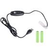 USB Power Fake Battery Cable Adjustable To 1.5V 3V 4.5V Voltage for Small Electronic Devices Like Toy and Clocks