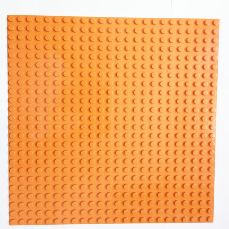 24x24 Baseplate with Rounded Corner for Building Blocks – Compatible with Major Brands