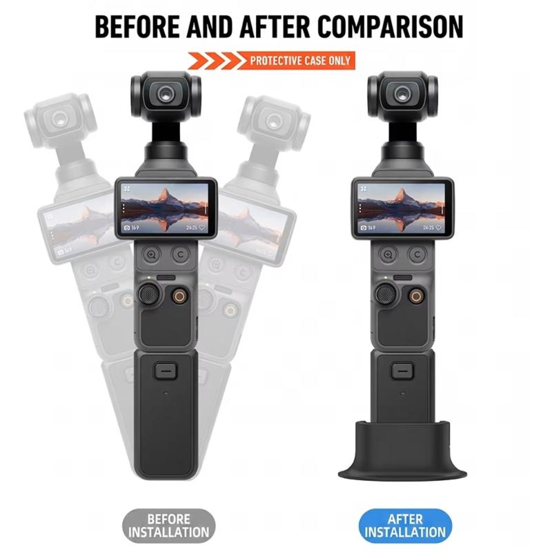 Strong Silicone Mounting Stand Universal Silicone Holder Not Vibration Camera Base Provides Secure Placement for Drones Pocket 4