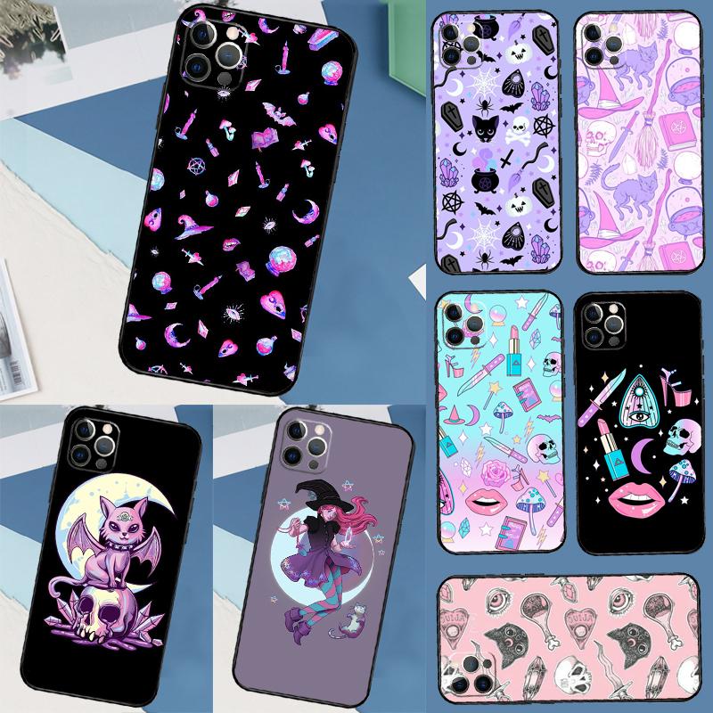 Girly Pastel Witch Goth Case For Samsung Galaxy M11 M21 M31 M35 M12 M13 M14 M15 M16 M36 M56 M53 M32 M52 M55 M34 M54