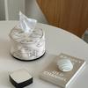 Bowknot Tissue Paper Storage Box Roll Paper Tissue Case Holder Car Napkin Tissue Box Living Room Table Decor Home Organizer