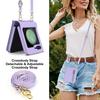Zipper Wallet Vertical Cards Solt Crossbody Case for Samsung Galaxy Z Flip 7 SE 6 5 4 Shoulder Strap Lanyard Holder Purse Cover
