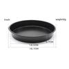 Barbecue  Non-Stick Oven  Pizza Pan Thicking Pizza Plate Round Pizza Tray Baking Tools Mold  6 Inch/8inch