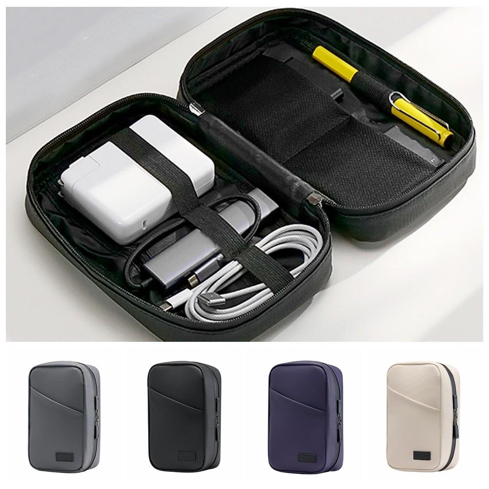 PU Digital Product Storage Bag Multi-Function Pouch Electronic Gadget Bag  Outdoor Travel