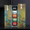 Guochao Hand-Painted Ten Thousand Li Rivers & Mountains Tea Set - Creative Gift Box with Tea Cups