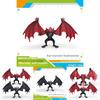 Childrens Fantasy Creature Bat Monster Model With Pvc Material For Collection And Play