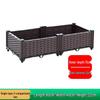 Extra-Large Thickened Raised Plastic Planter for Vegetables - Ideal for Family Rooftop or Balcony Gardening