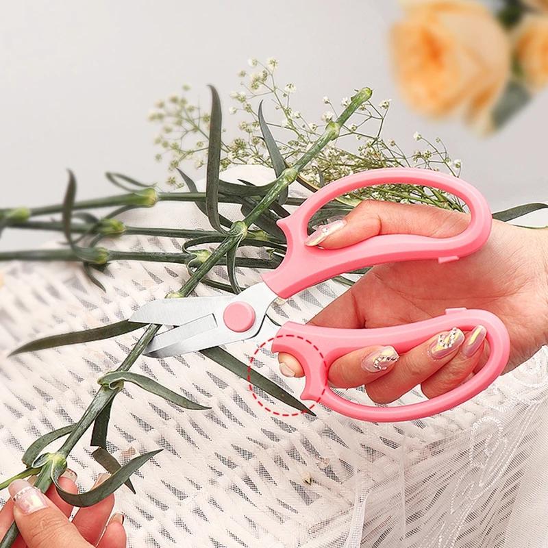 Multifunctional Garden Scissors Household Flower Pruning Branch Gardening Pick Fruit Cutting Shears Scissors Pruning Tools