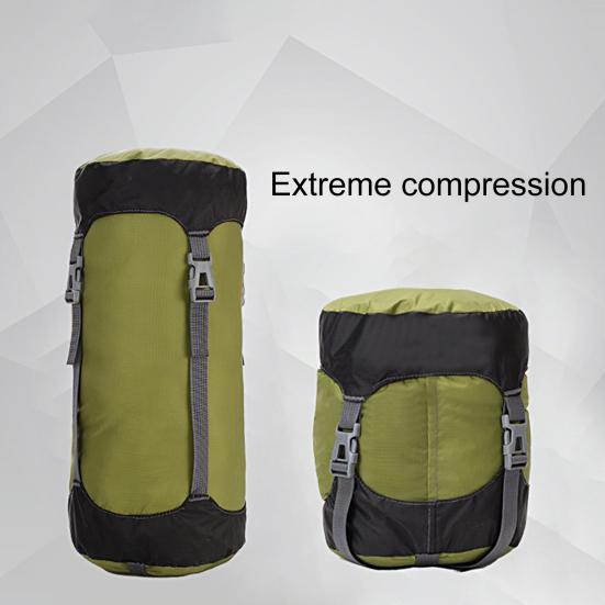 8/15/25/35L Sleeping Bag Compression Sack Large Capacity Drawstring Ultralight Waterproof Adjustable Buckle More Storage Nylon Down Jacket Storage