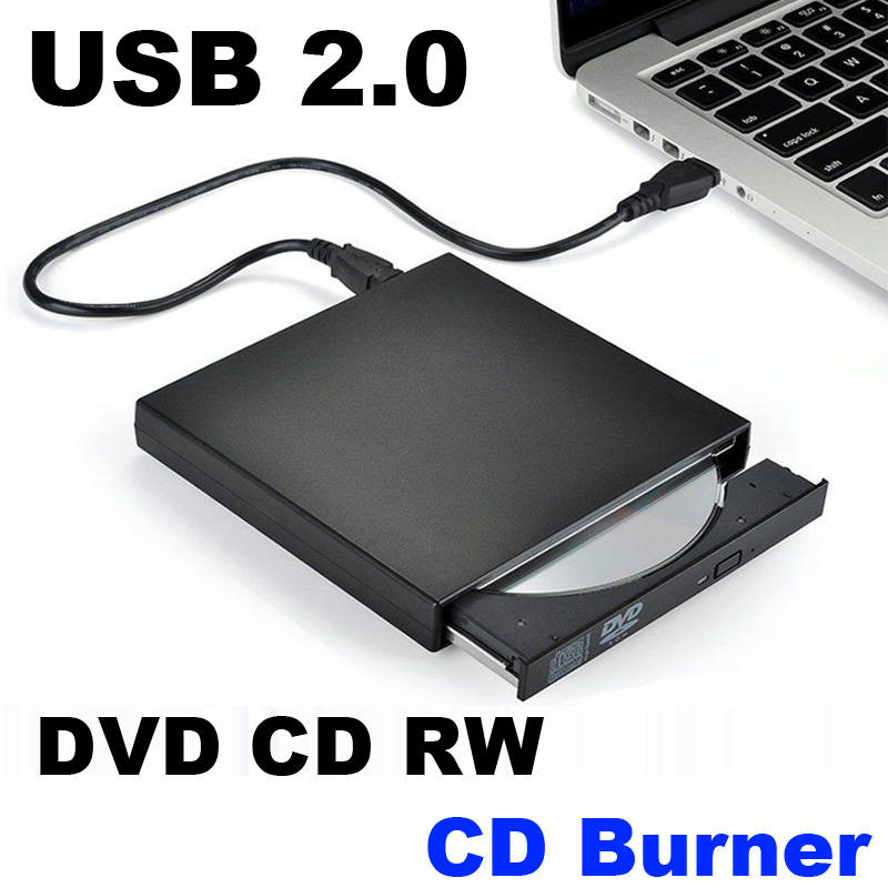USB External DVD CD Disc Burner Combo Drive Reader Windows 07/08 Laptop PC Player Optical Drives For Laptop PC DVD Burner