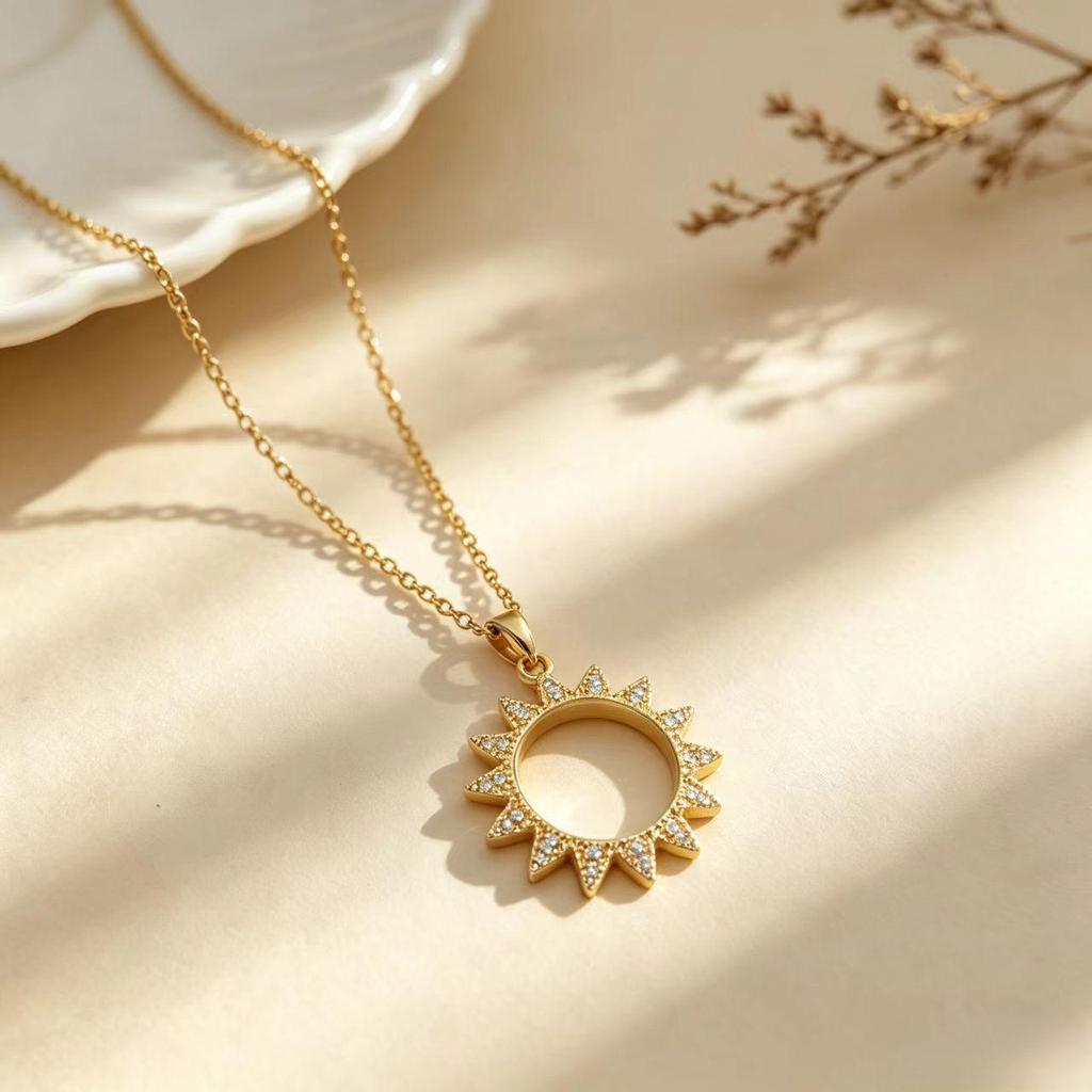 Elegant Cat Pendant Necklace: Fresh Design with Micro-Set Zircons for Women - Light Luxury & High-End Feel; Perfect Clavicle Chain Accessory.