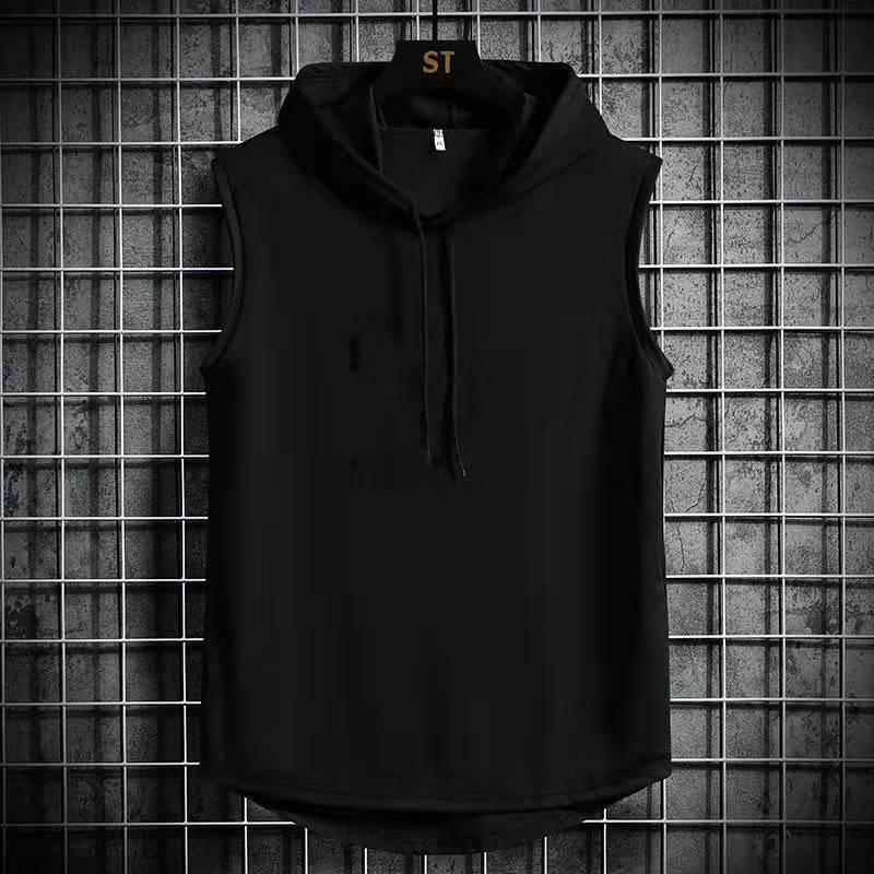Men's Trendy Hooded Sleeveless Sport Vest
