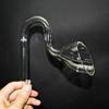 High Borosilicate Glass Lily Pipe Inflow Outflow - Fish Tank Water Surface Skimmer Filtration For Crystal Clear Planted Aquariums