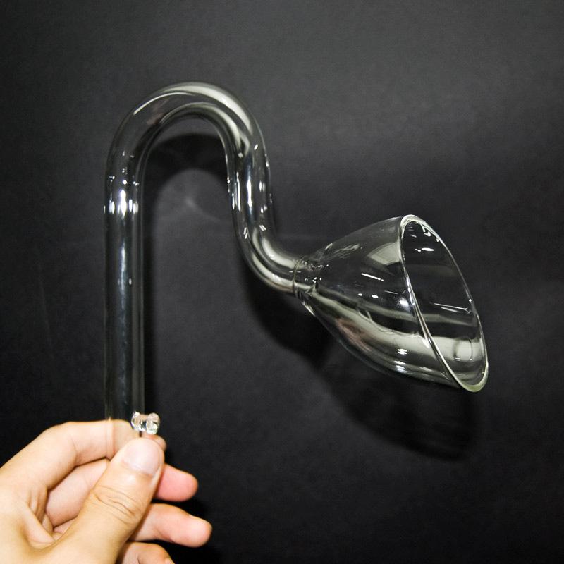 High Borosilicate Glass Lily Pipe Inflow Outflow - Fish Tank Water Surface Skimmer Filtration For Crystal Clear Planted Aquariums