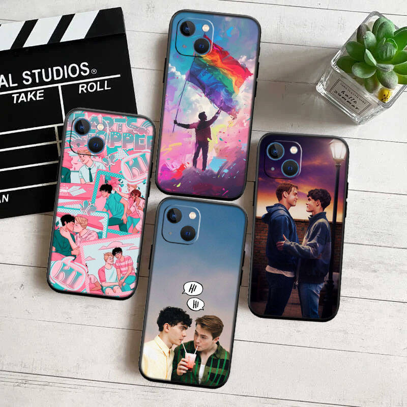 MH68 Heartstopper Phone Shell Case for Redmi Note 12 12S 12C 13 13C 13R 14 14S 14R 14C Pro Max Plus A3 A3X A4 A5 11A 13X