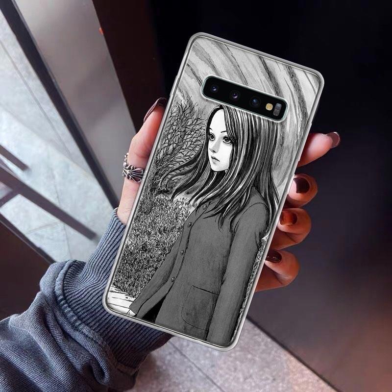 

Yinuoda Japanese Horror Comic Tomie Phone Case For Samsung Galaxy S26 S25 Edge S24 S23 Ultra S22 Plus S21 S20 FE Soft TPU Back C Samsung S26 Plus