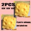 1-5PCS Jumbo Cheese Cube Stress Ball Shapeable Squeeze Decor Non-Bounce ASMR Sensory Anti-Stress Relief Gadget Gifts 6/7/10/12CM
