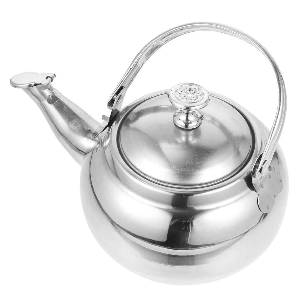 Pot Whistling Kettle Water Boiler Stovetop Tea Stainless Steel Teapot Waterbottle