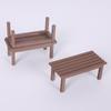 Miniature Dollhouse Rectangular Low Table Scene Model Accessories