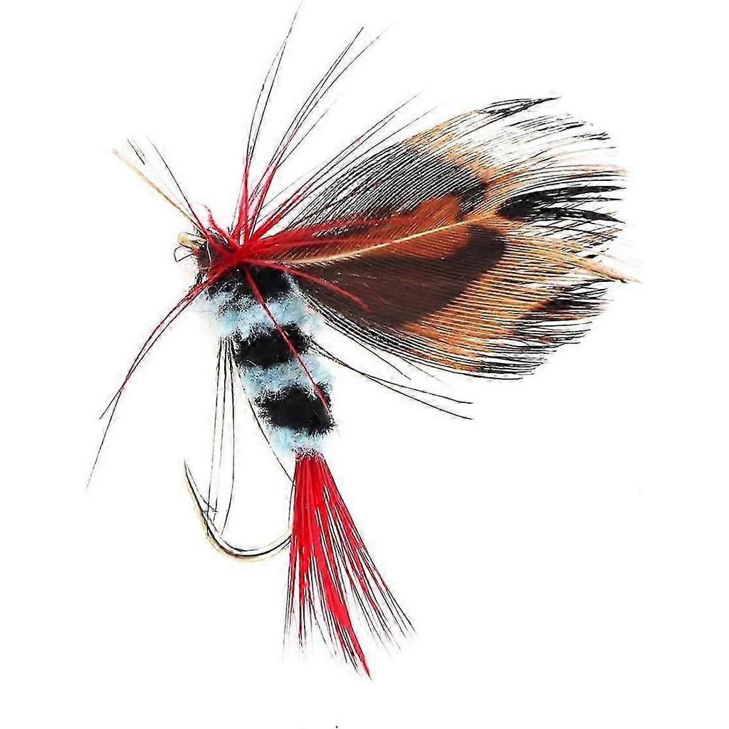 OriGlam 12pcs Butterfly Fly Fishing Lure Handcrafted for Bass Panfish Trout Salmon