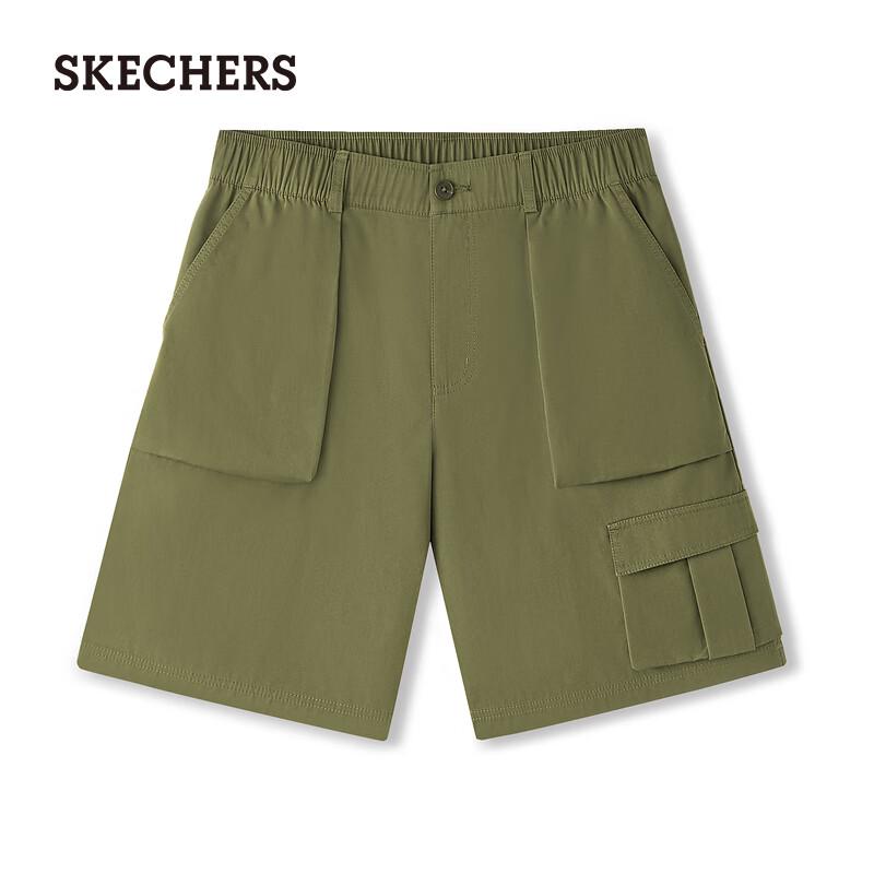 Skechers Men s 2026 Summer Loose Cargo Bermuda Shorts L226M002 XL