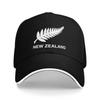 Berretto da Baseball con Stampa All Blacks della Nuova Zelanda Unisex Donna Cappello a Secchiello Hip Hop Cappelli da Sole Estivi Regolabili Sandwich Snapback
