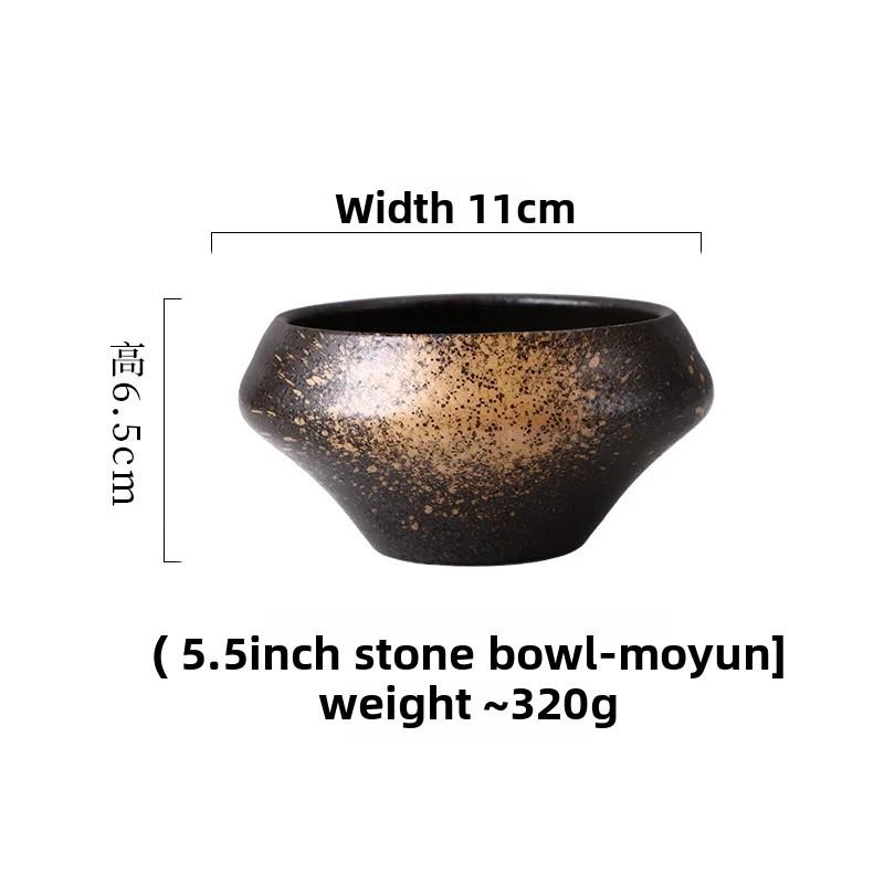 Japanese Style Ceramic Conical Bowl Creative Dessert Simple Deep Salad Bowl Commercial Rice Elegant Soup noodle ramen bowl