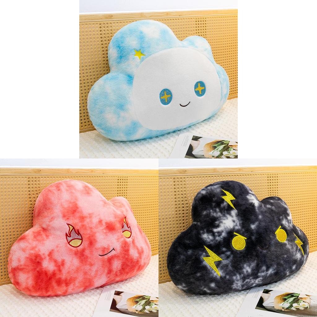 Cloud Shaped Plush For Girls Kids With Soft Pp Cotton Filling For Sleep And Lounge Decor