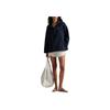 Polo Ralph Lauren Double Layer Knit Half Zip Waist Hoodie Women Hoodies 211A89508-002