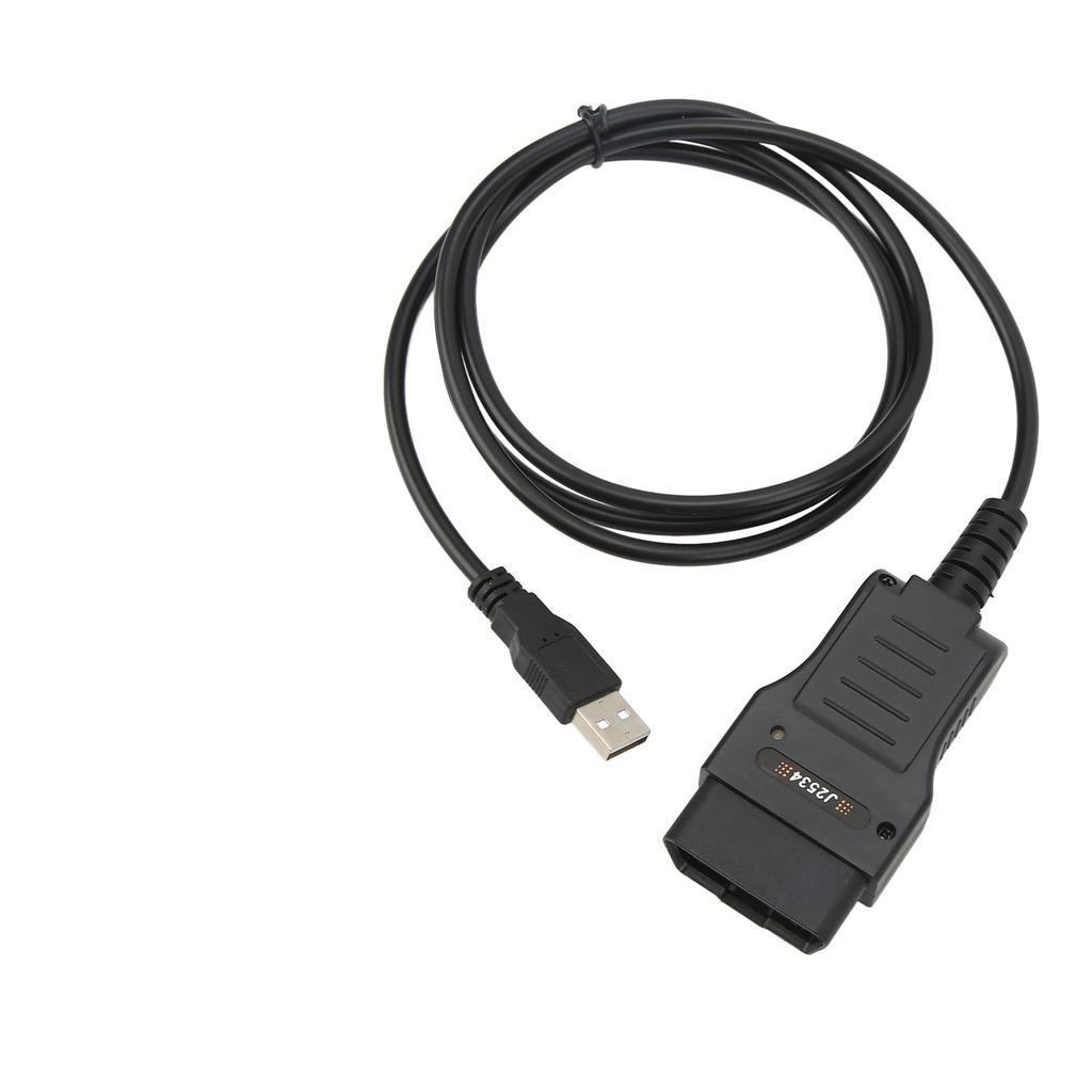 for HDS 16Pin OBDII Diagnostic Interface Cable Active Test Tool with LED Status Indicator for 1996‑2010 Vehicles