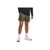 UA Johnson Series Solid Color Elastic Waist Training Sports Casl Shorts Men shorts Green 1380544-390