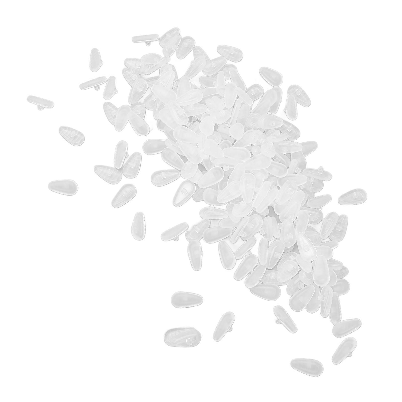 100 Pairs Silicone Air Cushion Nose Pads Eyeglasses Nose Pads Nose Bridge Pads Replacement for