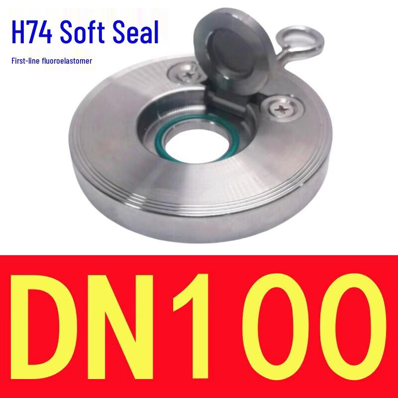 Rongyu 304 Stainless Steel Fluororubber Wafer Check Valve