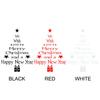 Art New Year Home Merry Christmas Xmas Tree Posters Window Decal Decor Wall Stickers