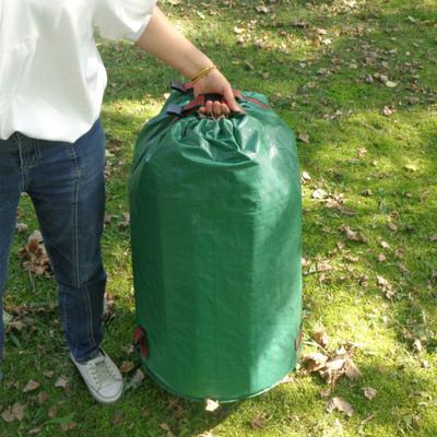 Heavy Duty Leaf Bag Reusable Yard Waste Bag Collapsible Lawn Bag Garden Leaf Collection Bag for Grass Clippings Branches
