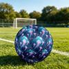 1 vnt. Vandenyno medūzos švytėjimo tema futbolo kamuolys, 5 dydžio, lengvas PVC, lauko treniruočių futbolo kamuolys, sporto dovana t61446