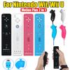 2 In 1 Wireless Gamepad for Nintendo Wii/Wii Game Remote Controller Joystick Joypad Nunchuck Hand Curved Game Handle Accessories