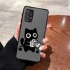 Etui Kreskówkowy Kot na Telefon do Samsung Galaxy A53 A16 A15 A34 A36 A17 A52 A73 A33 A56 A55 A52S A72 A35 A54 A14 A23
