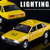 1/32 Volkswagen Santana Taxi Alloy Diecast Model Car Home Decoration Collectibles Miniature High Simulation Vehicle Holiday Gift