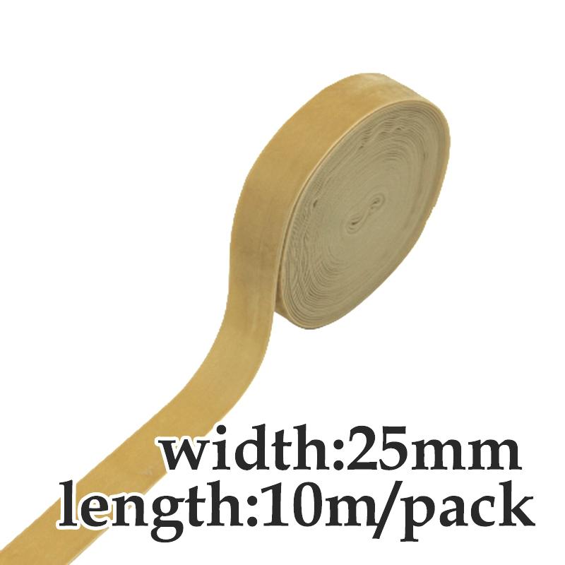 (10 Meters/roll) 25mm Velvet Ribbon Wholesale Gift Wrapping Decoration Christmas Lace Ribbons Handmade Holiday Party Decoration