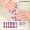 UV Semi-Cured Gel Nail Stickers - Solid Color Nail Art