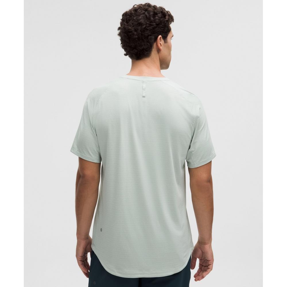 Lululemon License To Train Short Sleeve Shirt Pelican
