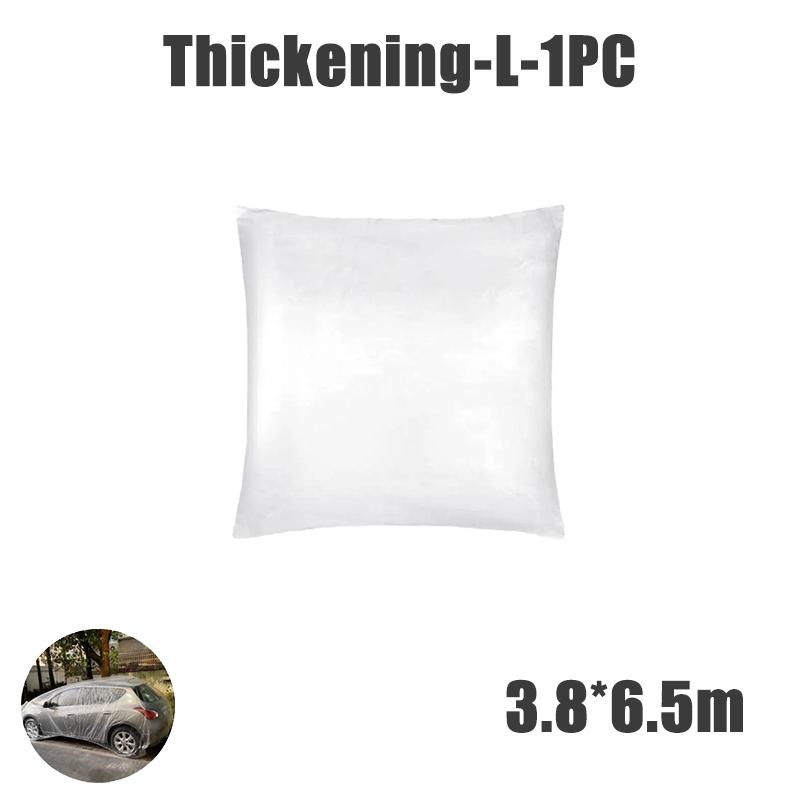 Disposable Transparent Car Clothing Cover Dustproof Rainproof Transparent Paint Dustproof Plastic PE Film Rainproof Car Cover
