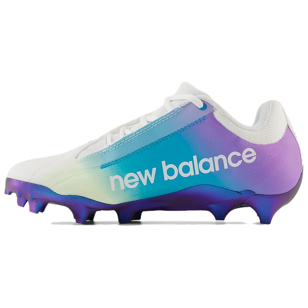 New Balance Burn X4 Unity of Sport Women Sneakers White Black Spice-Blue WBURNLA4