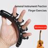 Kompakter, verstellbarer Fingertrainer für Gitarrenübungen aus Kunstharz für Fingerdehnungsübungen