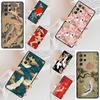 Japanese Cranes Art Cell Phone Case for Samsung Galaxy S26 Ultra S25 S24 S23 S22 S21 S20 Note10 Cover