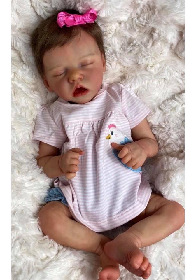 18-inch Reborn Twin A Simulation Baby Doll 18-inch cloth body